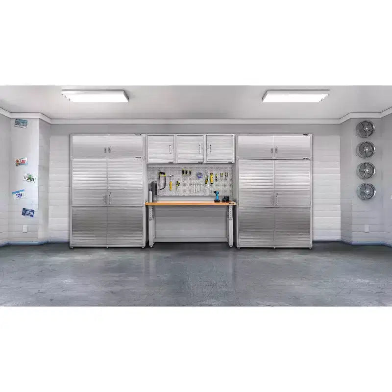 Armoire supérieure empilable extra-large en acier 60''x24''x18.5''