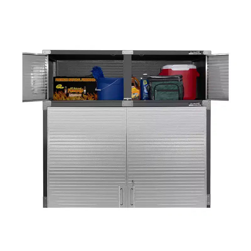 Armoire supérieure empilable extra-large en acier 60''x24''x18.5''