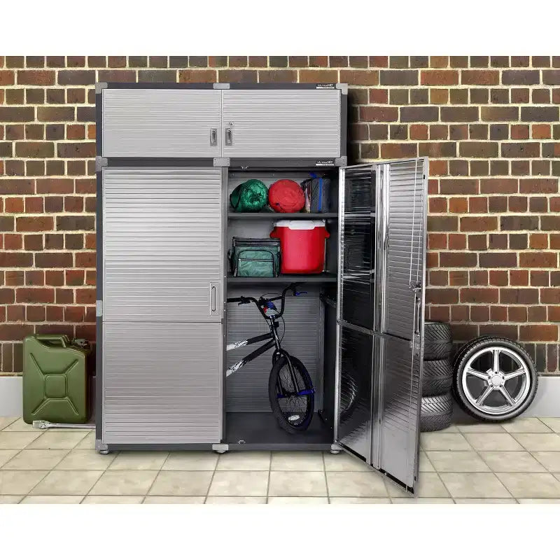Armoire supérieure empilable extra-large en acier 60''x24''x18.5''