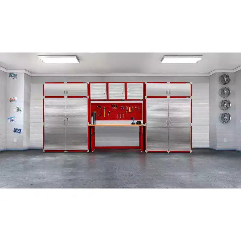 Armoire supérieure empilable extra-large en acier 60''x24''x18.5''