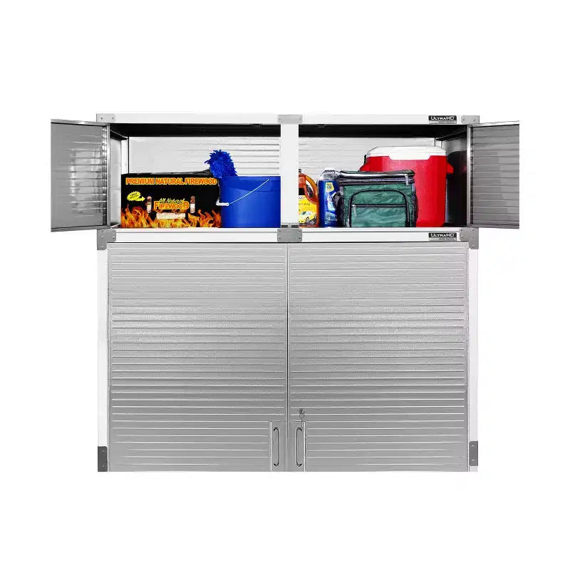 Armoire supérieure empilable extra-large en acier 60''x24''x18.5''