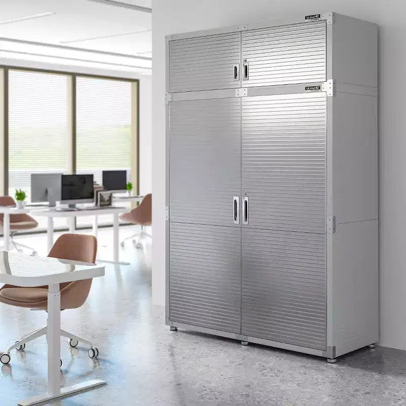 Armoire supérieure empilable extra-large en acier 60''x24''x18.5''