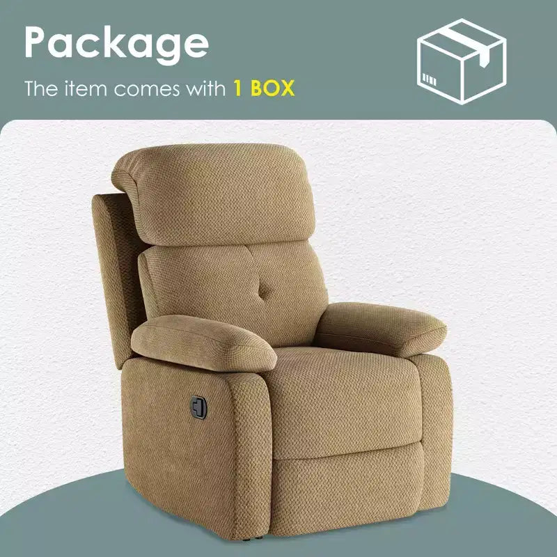 Petit fauteuil relax rembourré pour adultes