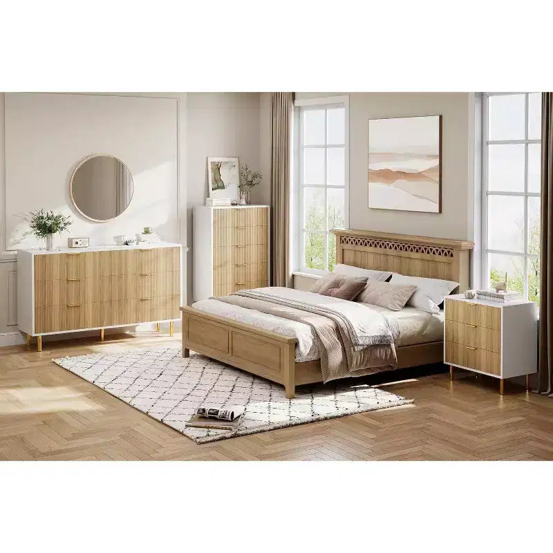 Meuble TV en panneaux de particules avec placard de rangement, pour téléviseurs jusqu'à 75''