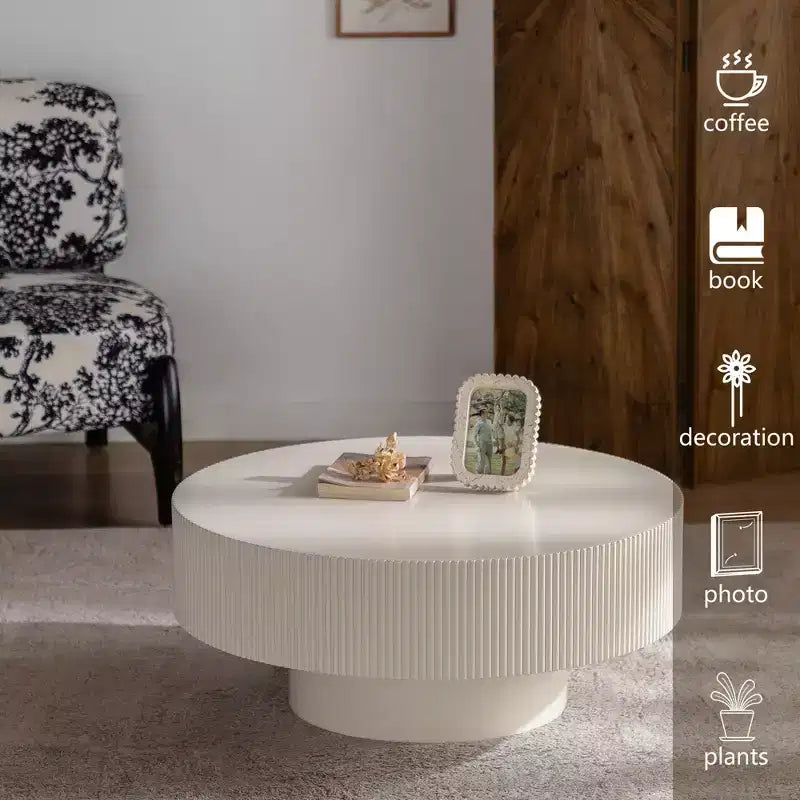Meuble de rangement autoportant en MDF avec portes vitrées 127,99 cm