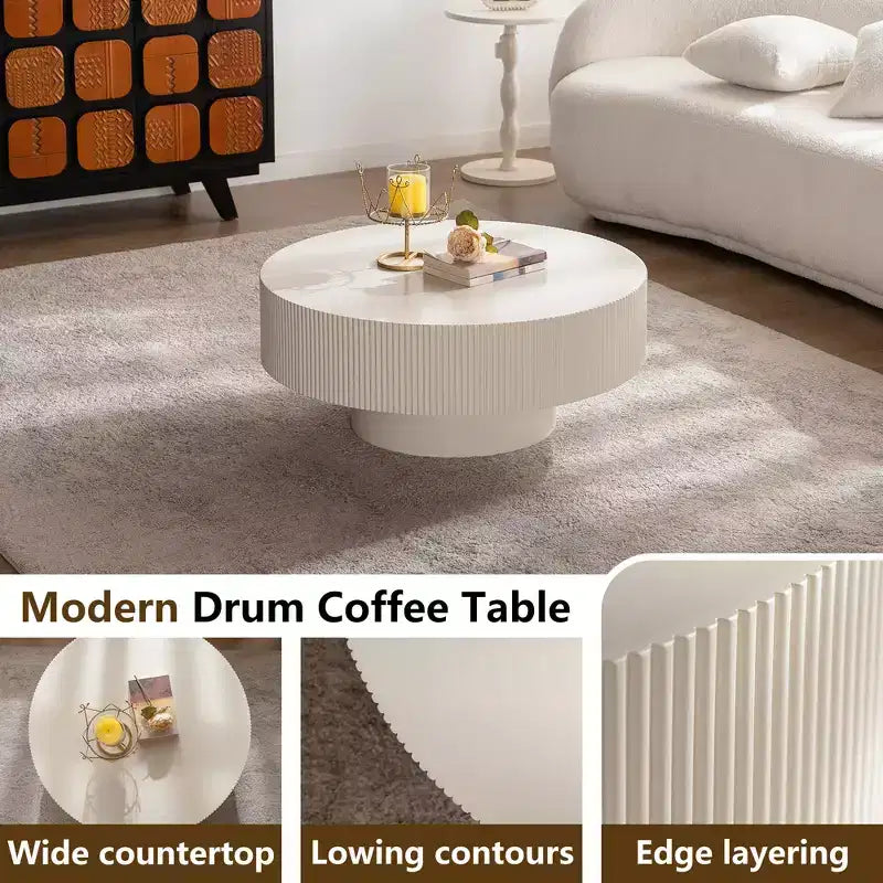 Meuble de rangement autoportant en MDF avec portes vitrées 127,99 cm