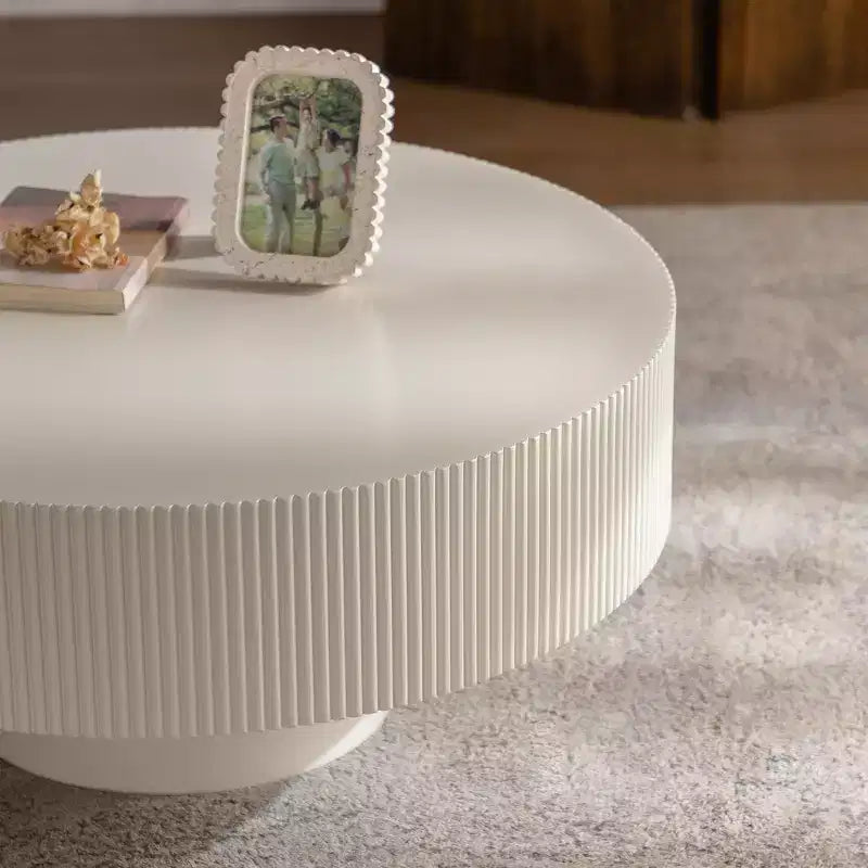 Meuble de rangement autoportant en MDF avec portes vitrées 127,99 cm