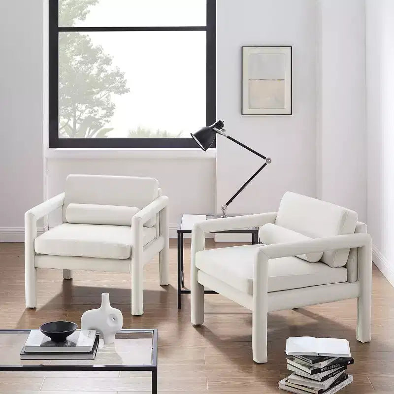 Table de chevet MDF avec tiroir et étagères à 2 niveaux 23,4 po