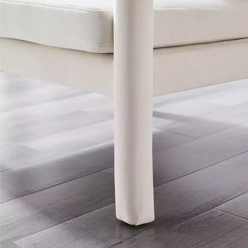 Table de chevet MDF avec tiroir et étagères à 2 niveaux 23,4 po