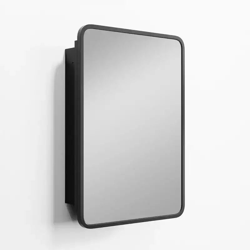 Armoire à pharmacie encastrée en acier inoxydable avec miroir 28''x20''