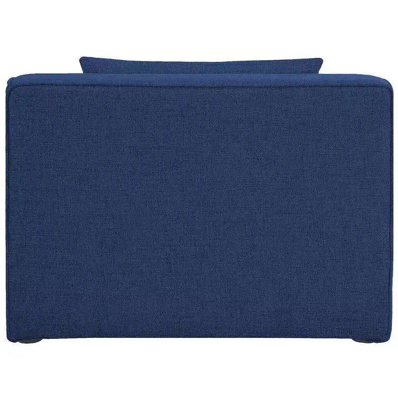 Fauteuil d'appoint sans accoudoirs en polyester de 91 cm