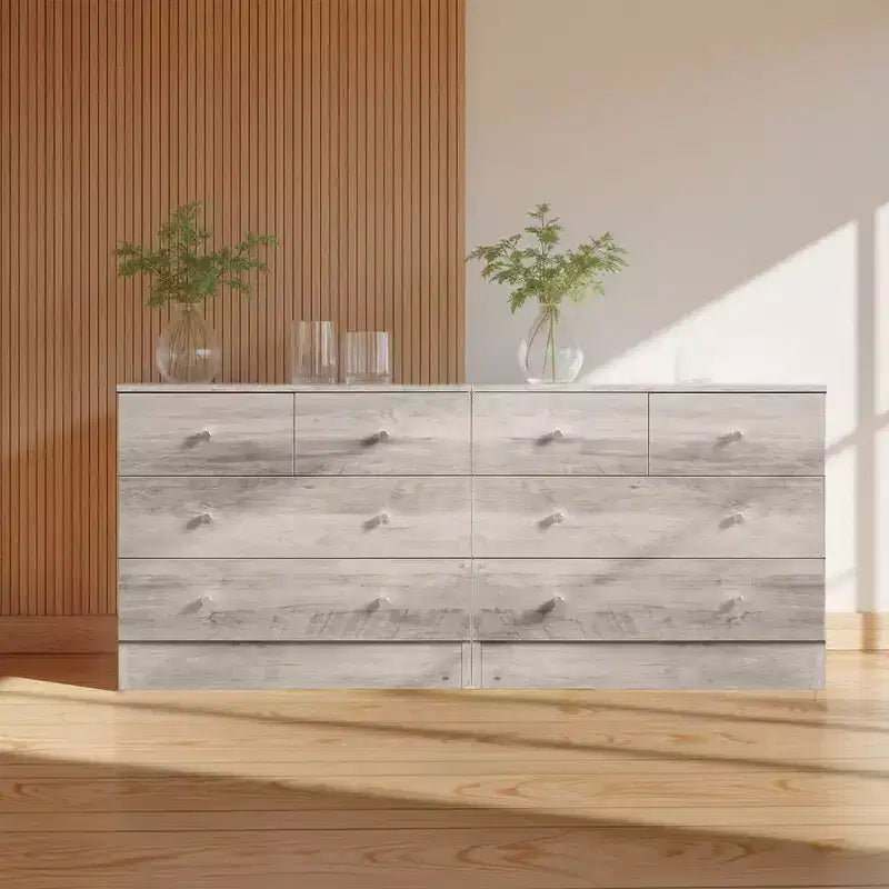 Commode 4 tiroirs en aggloméré 25,98 po