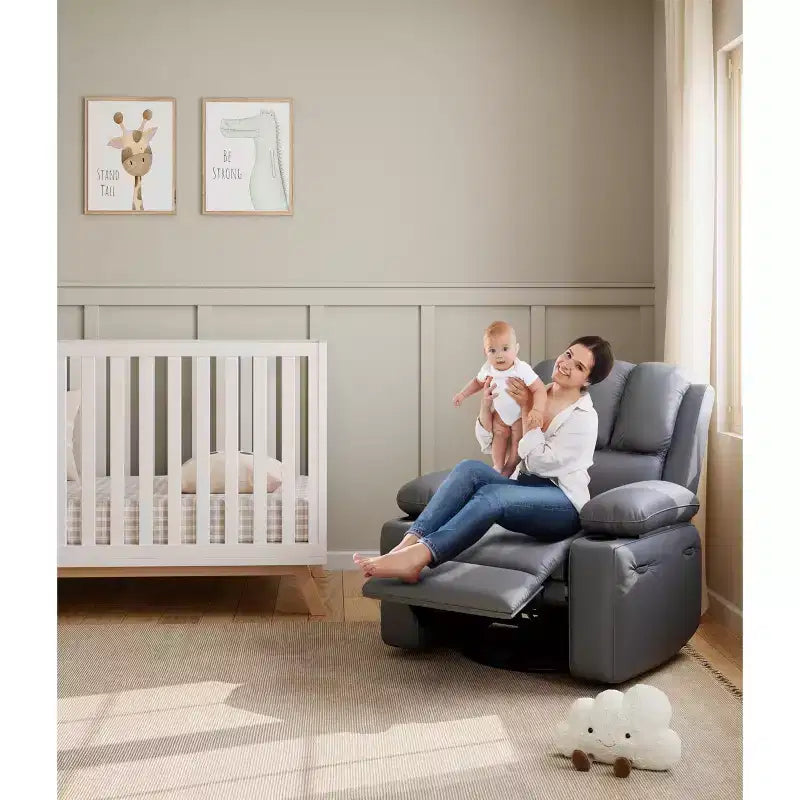Lit de repos double en métal avec lit gigogne escamotable de 78,8" et 6 roulettes