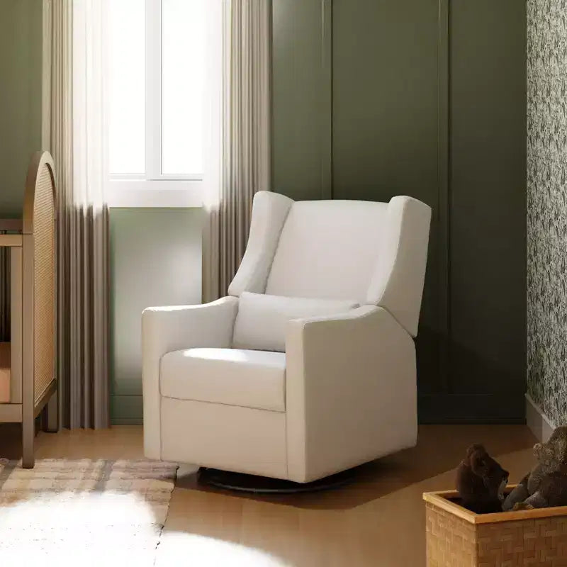 Fauteuil inclinable pivotant et coulissant en polyester 104 cm
