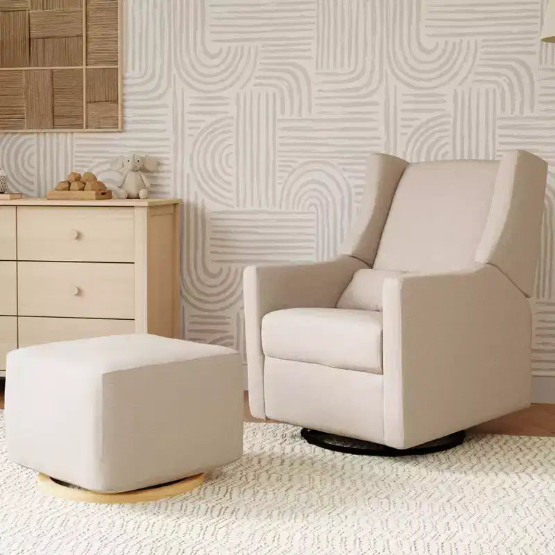 Fauteuil inclinable pivotant et coulissant en polyester 104 cm