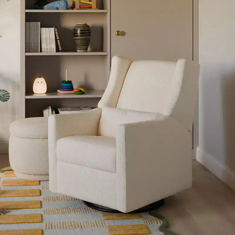 Fauteuil inclinable pivotant et coulissant en polyester 104 cm