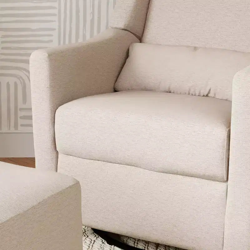 Fauteuil inclinable pivotant et coulissant en polyester 104 cm