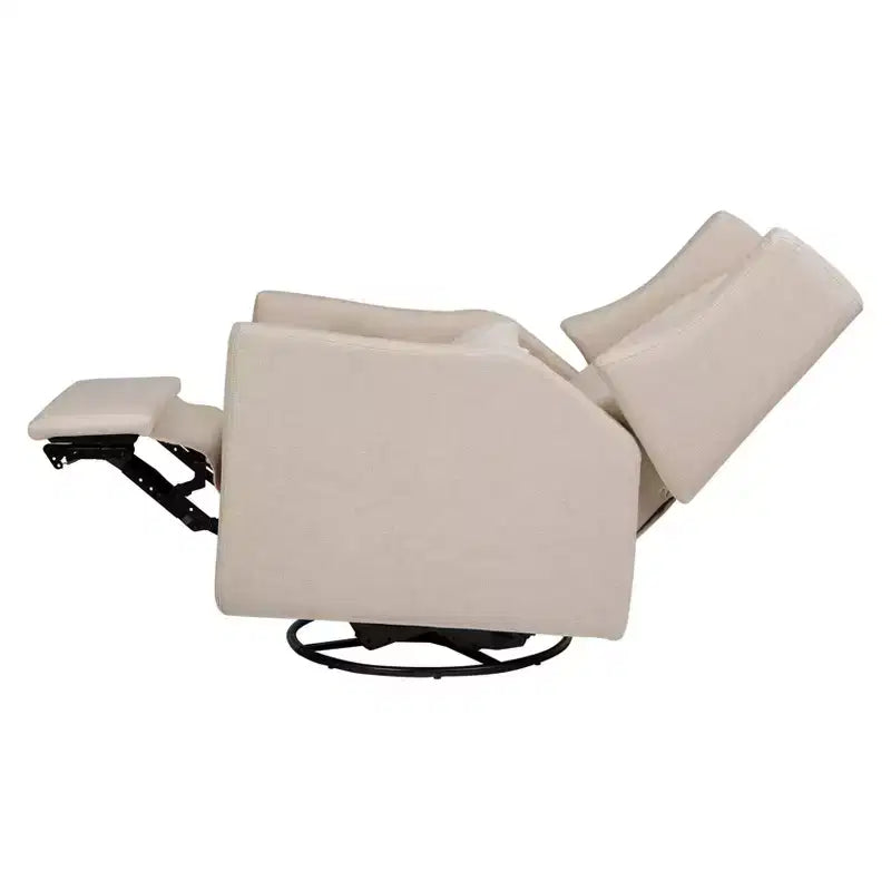 Fauteuil inclinable pivotant et coulissant en polyester 104 cm