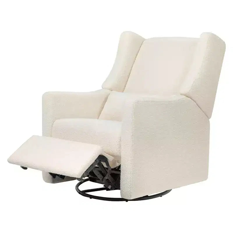 Fauteuil inclinable pivotant et coulissant en polyester 104 cm