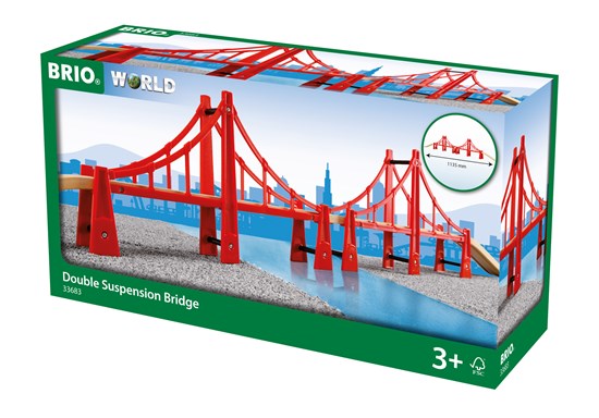 Brio Double Suspension Bridge 33683