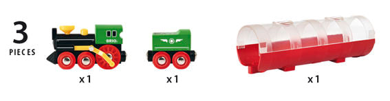 Brio Steam Train & Tunnel 33892