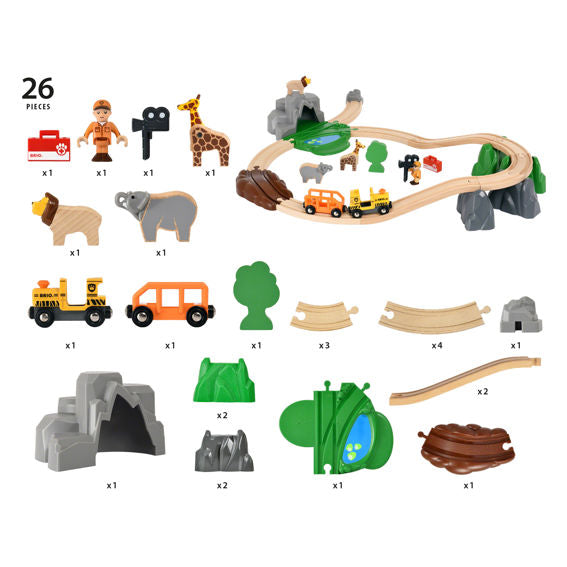 Brio Safari Adventure Set 33960