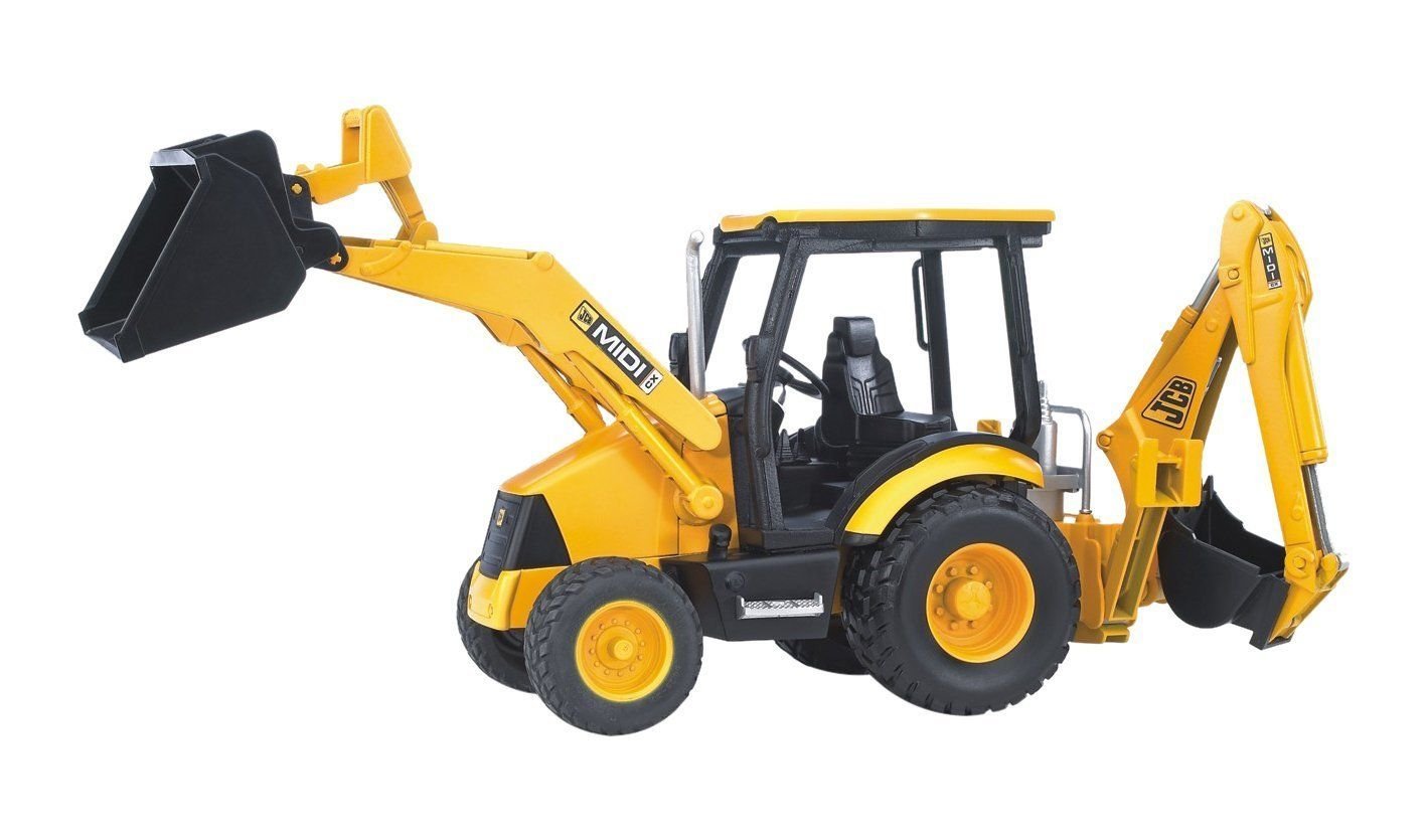 Bruder® Midi Loader Backhoe