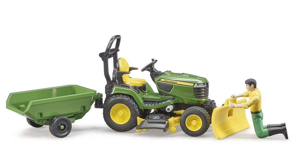 Bruder® John Deere Lawn Tractor with Trailer